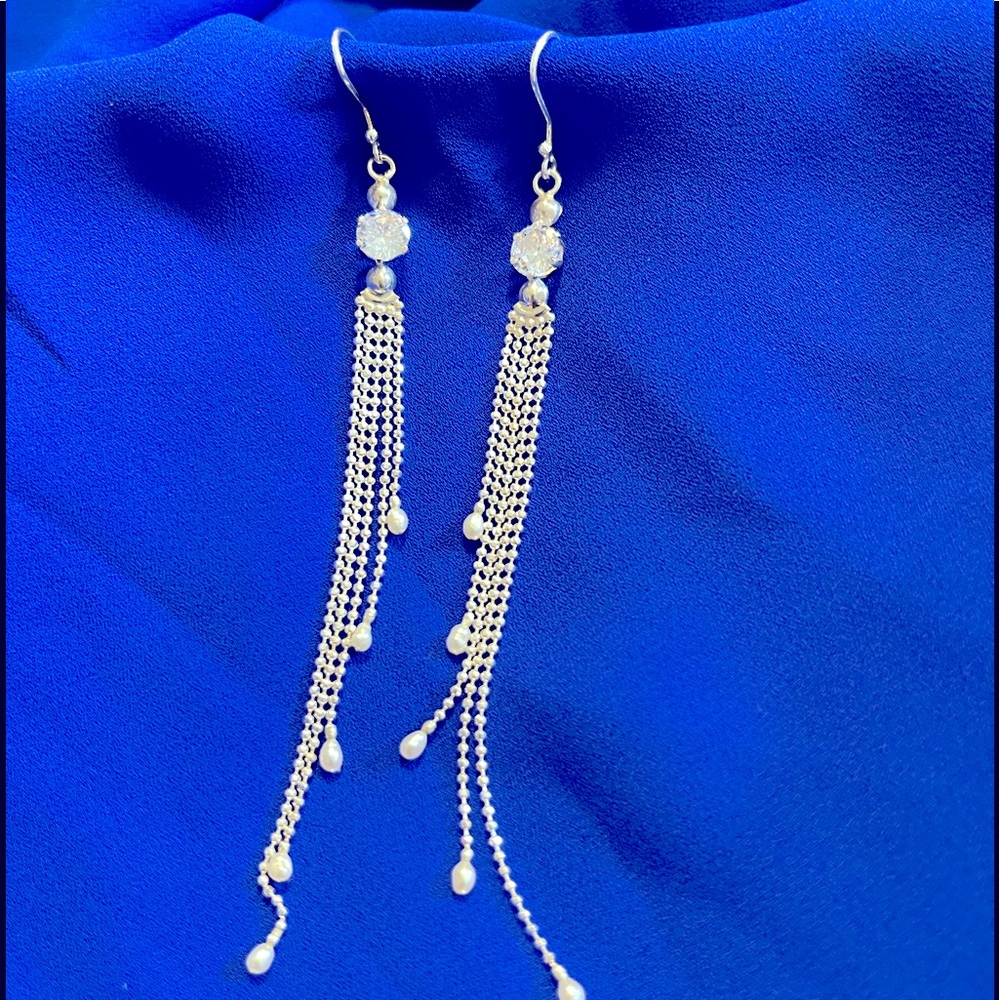 New sterling silver earrings.